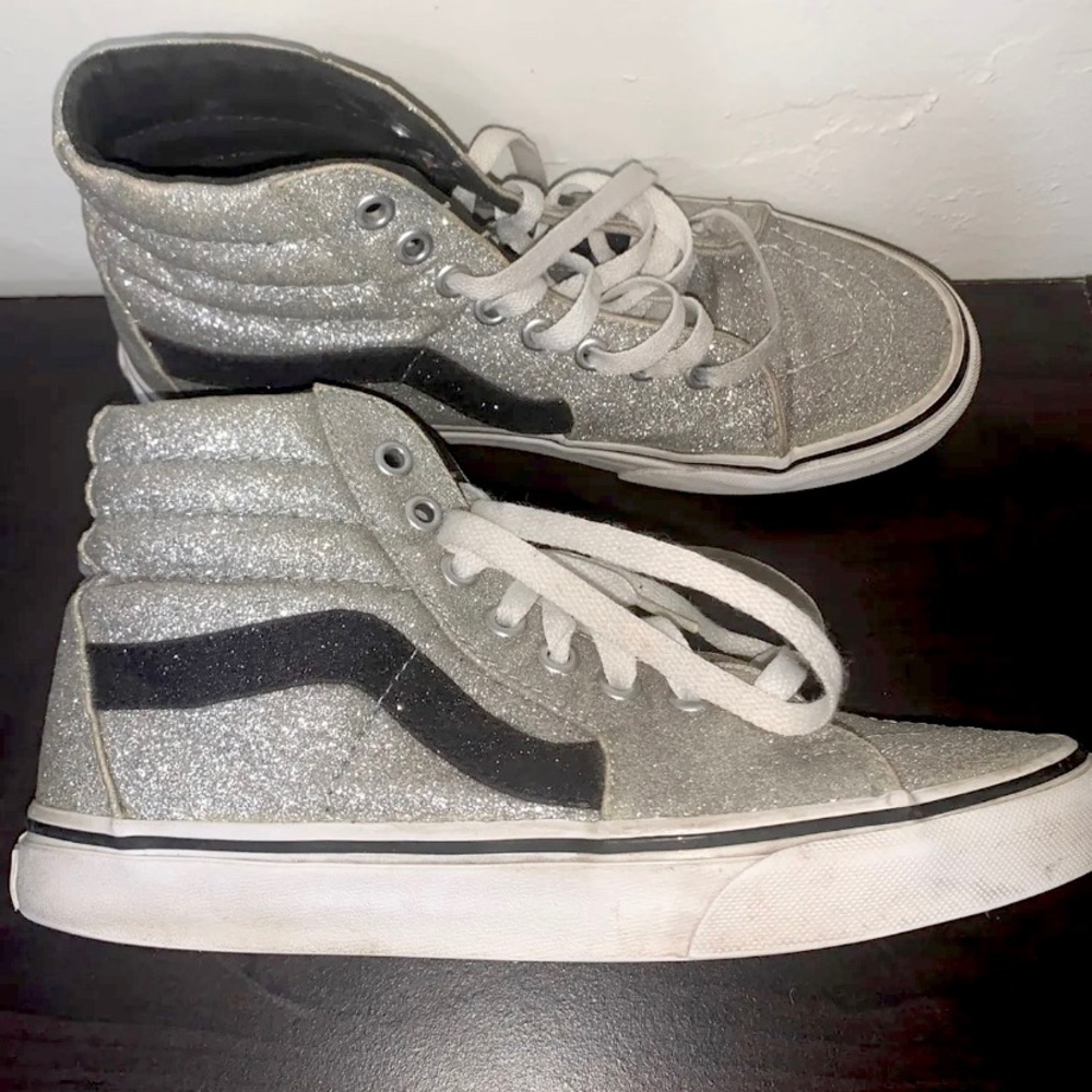 Vans sparkle high tops